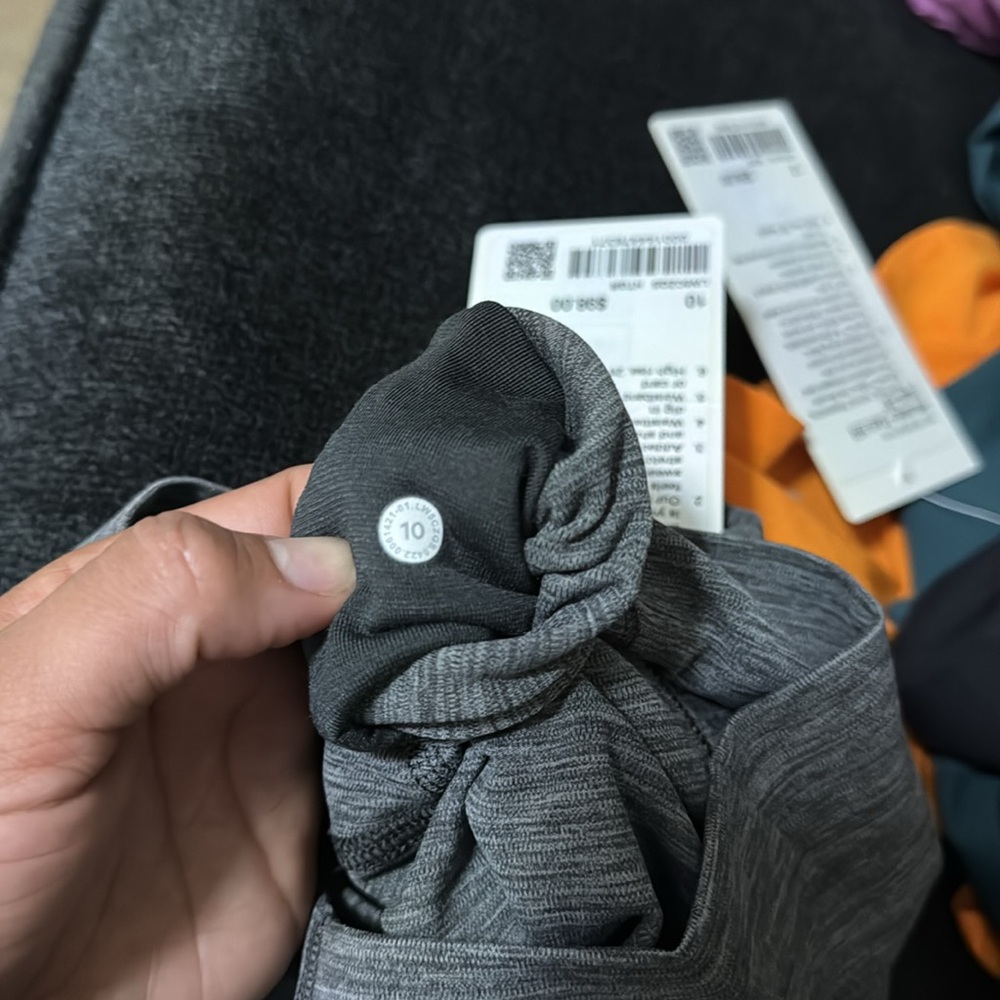 Lululemon Heathered Graphite Grey High-Rise Pants 28” - Picture 11 of 11
